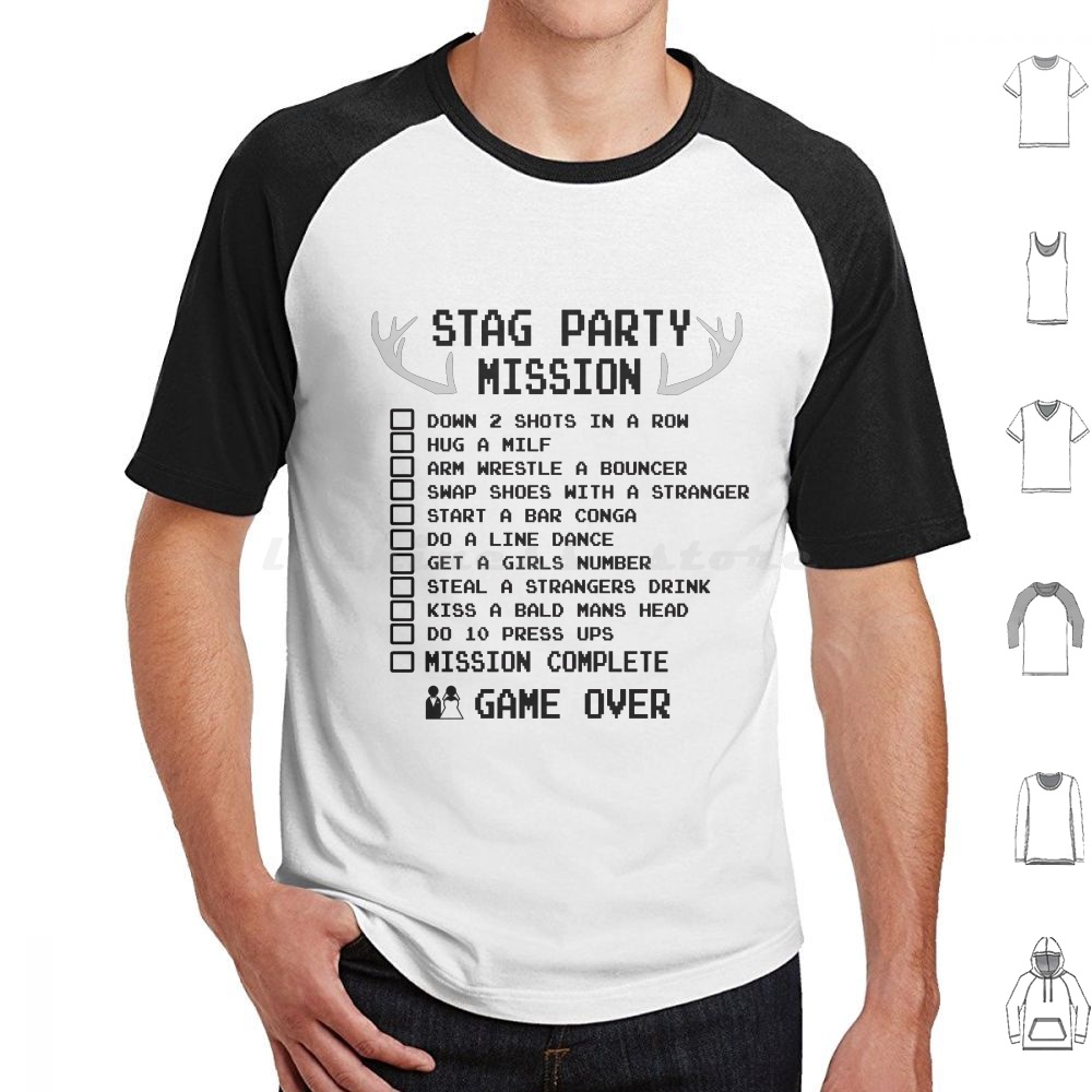 Men'S Grooming Checklist - Stag Party Checklist Funny Bachelor Shirt