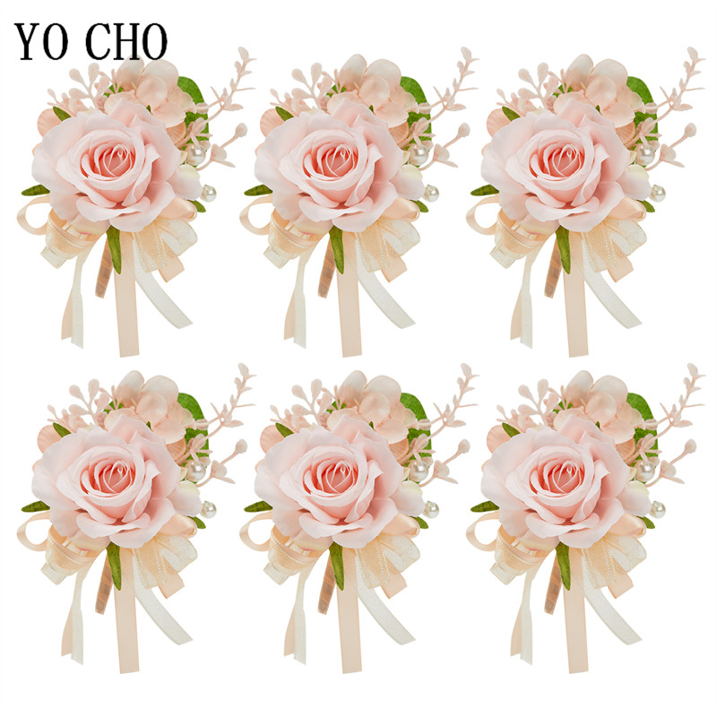 Men'S Grooming For Marriage - Artificial Rose Buttonhole Groom Boutonnieres Best