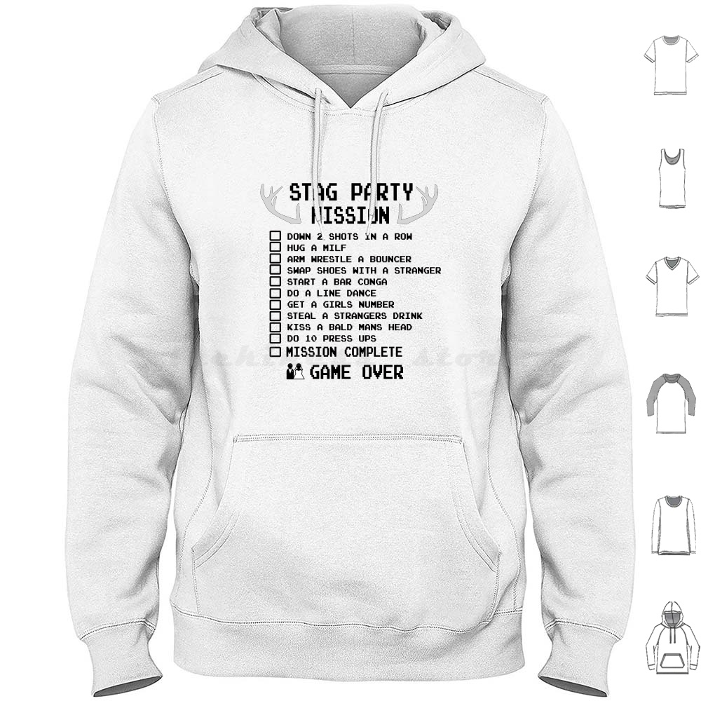 Men'S Grooming Checklist - Stag Party Checklist Funny Bachelor Shirt