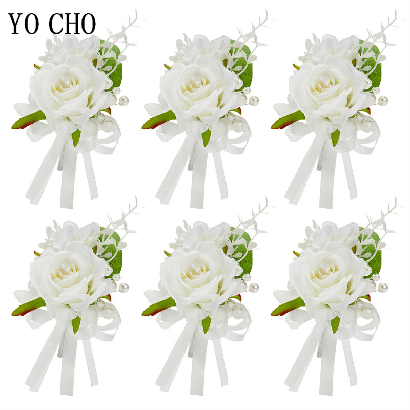 Artificial Rose Buttonhole Gro - Men'S Grooming For Marriage recension och pris