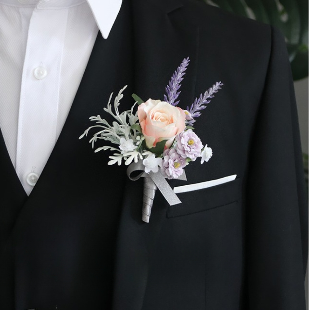 Groom Boutonniere Wedding Deco - Men'S Grooming For Marriage recension och pris