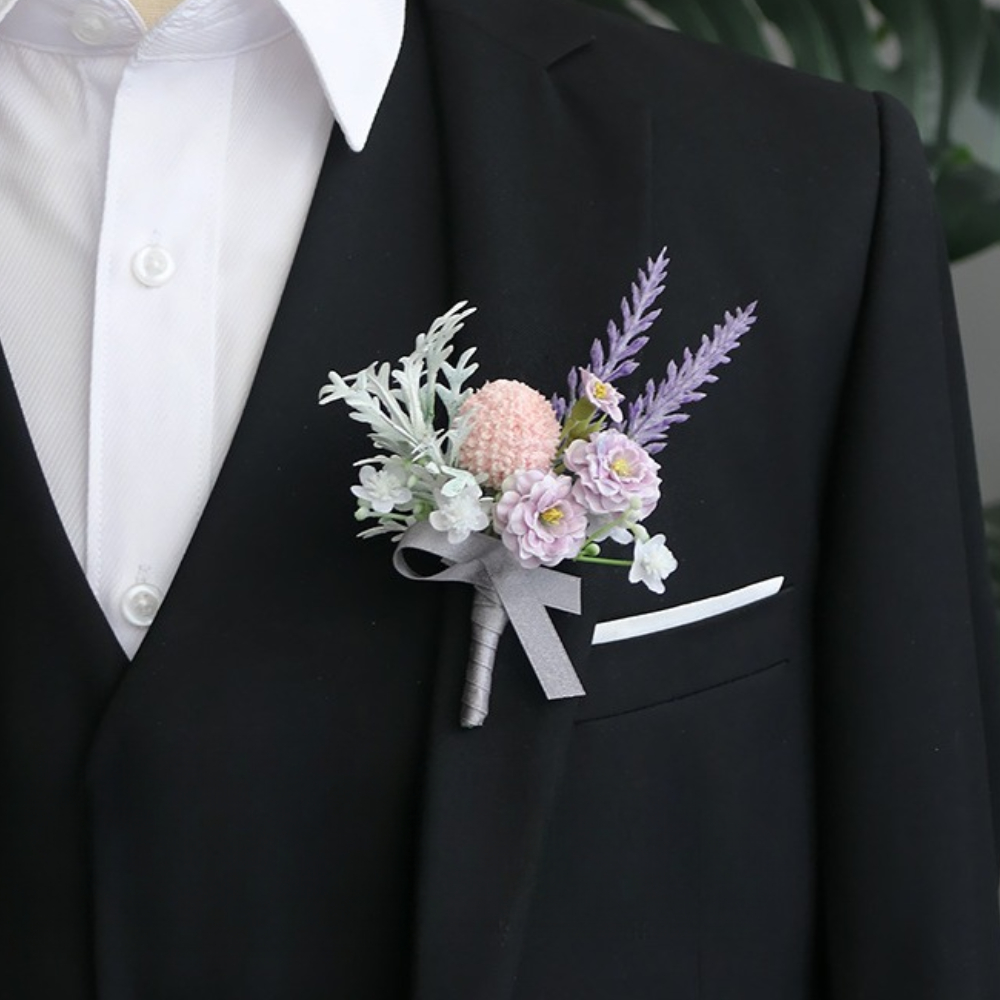 Groom Boutonniere Wedding Deco - Men'S Grooming For Marriage recension och pris