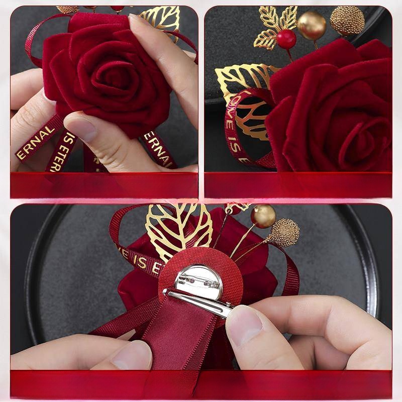 Wedding Chest Flower Full Set  - Men'S Grooming For Marriage recension och pris