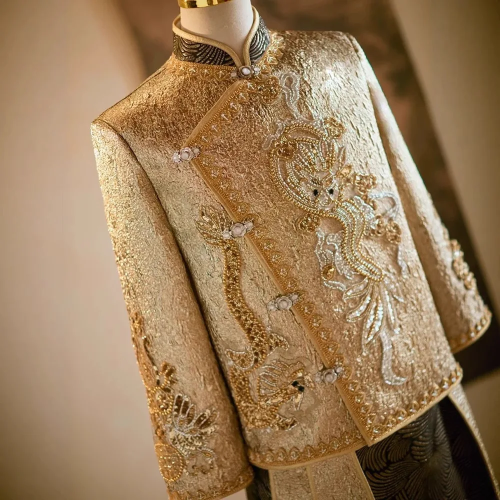 Chinese Style Wedding Groom Co - Men'S Grooming For Marriage recension och pris